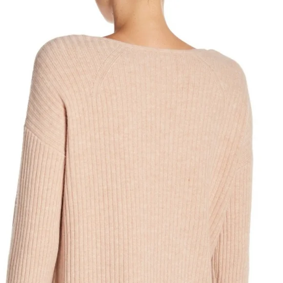 Rag & Bone rib knit v-neck merino wool sweater - Picture 10 of 13